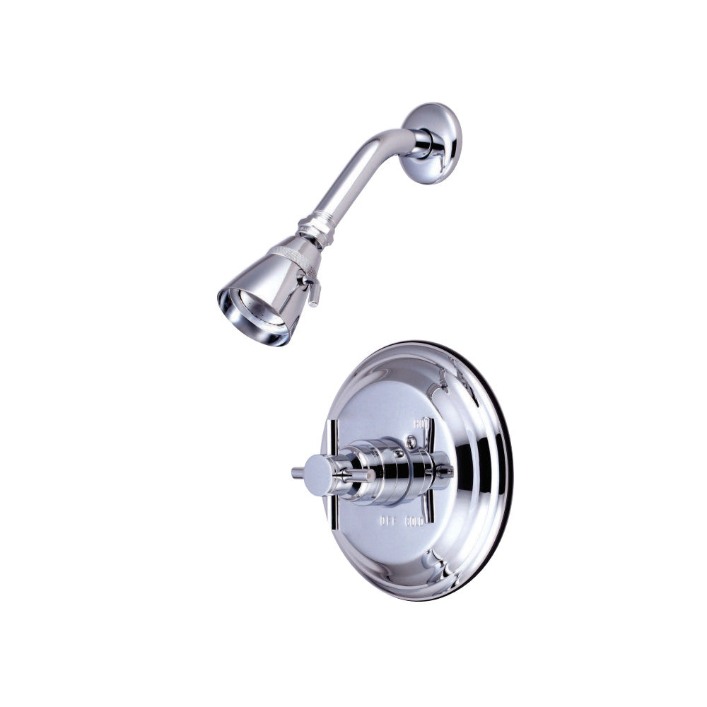 Kingston Brass KB2631DXSO Concord Shower Faucet, Polished Chrome - BNGBath