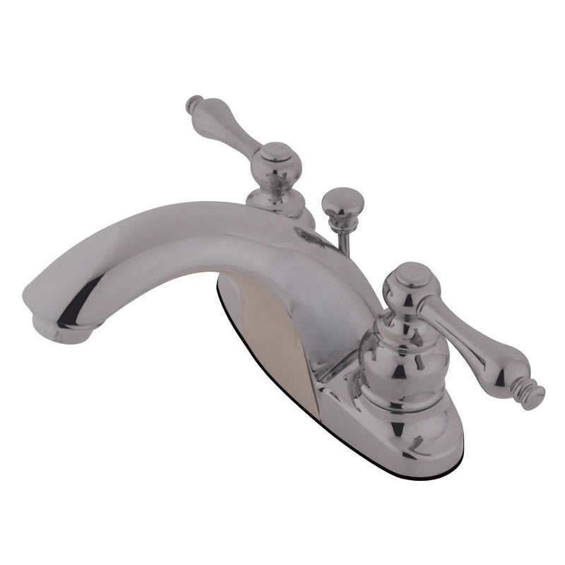 Kingston Brass GKB7648AL 4 in. Centerset Bathroom Faucet, Brushed Nickel - BNGBath