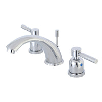Thumbnail for Kingston Brass KB8961DL 8 in. Widespread Bathroom Faucet, Polished Chrome - BNGBath