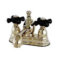 Thumbnail for Kingston Brass KS7002PKX 4 in. Centerset Bathroom Faucet, Polished Brass - BNGBath