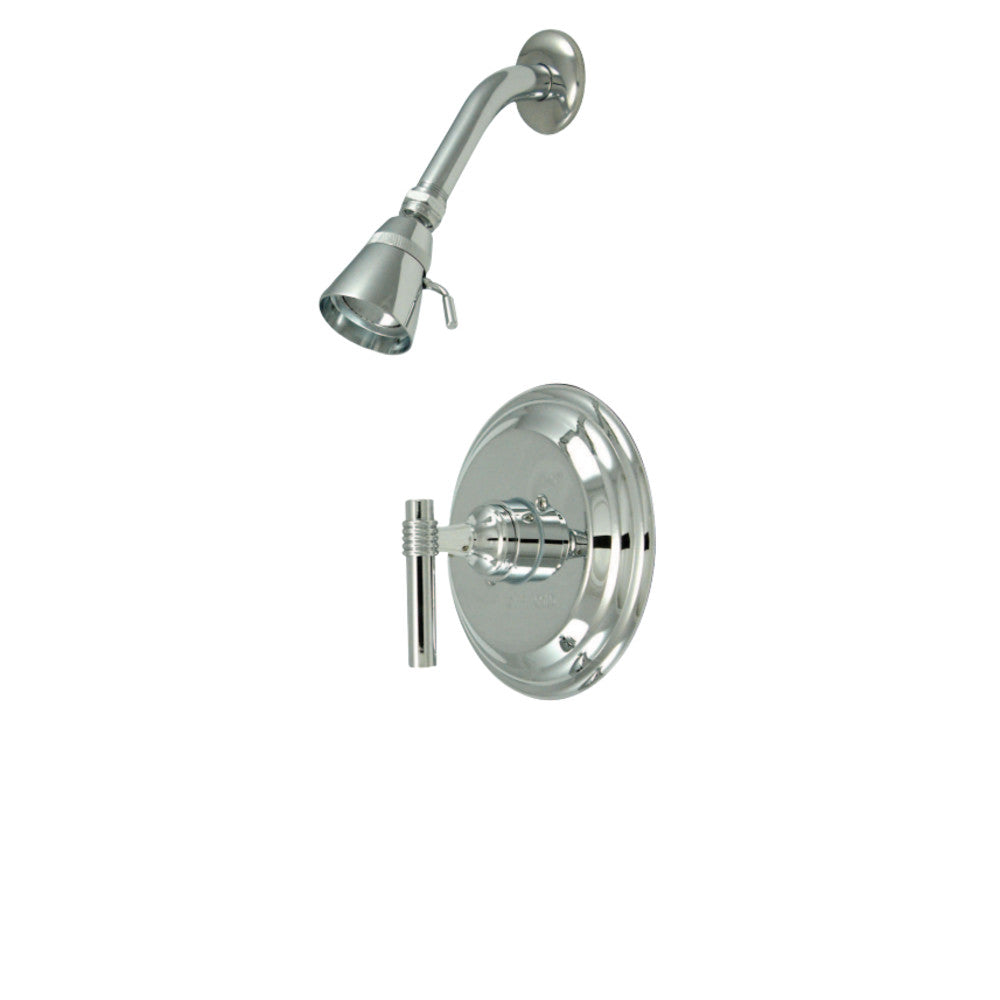 Kingston Brass KB2631MLSO Milano Shower Only, Polished Chrome - BNGBath