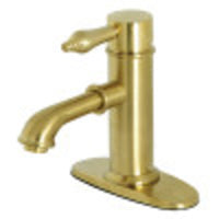 Thumbnail for Kingston Brass KS7417AL Paris Single-Handle Bathroom Faucet, Brushed Brass - BNGBath