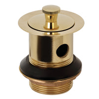 Thumbnail for Kingston Brass DLL222 Brass Lift and Lock Extended Drain with Overflow, Polished Brass - BNGBath