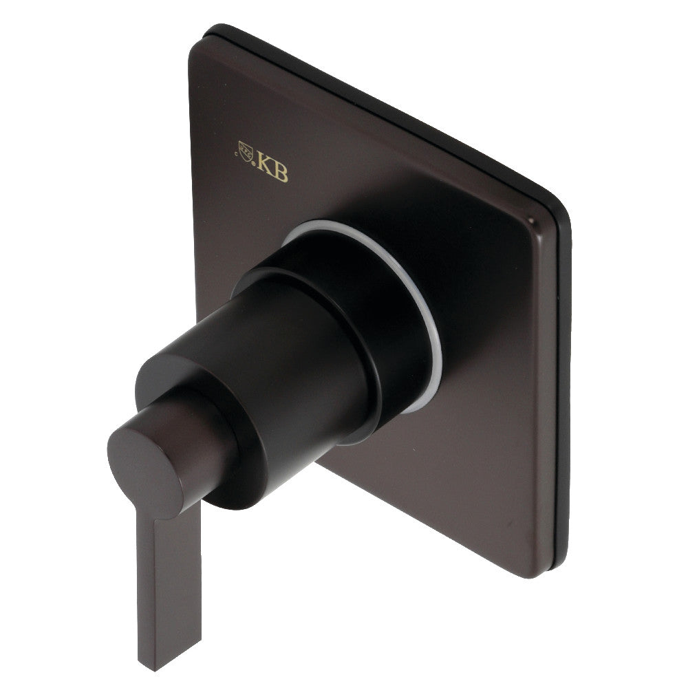 Kingston Brass KS3045NDL NuvoFusion 3-Way Diverter Valve with Trim Kit, Oil Rubbed Bronze - BNGBath