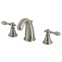 Thumbnail for Kingston Brass KB988ACL American Classic Widespread Bathroom Faucet with Retail Pop-Up, Brushed Nickel - BNGBath