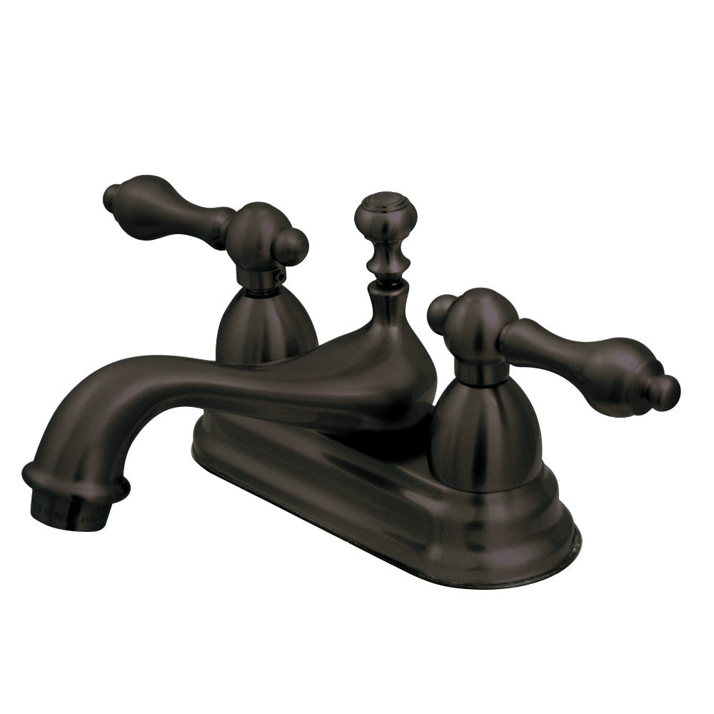 Kingston Brass KS3605AL 4 in. Centerset Bathroom Faucet, Oil Rubbed Bronze - BNGBath