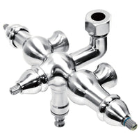 Thumbnail for Kingston Brass ABT400-1 Vintage Down Spout Faucet, Polished Chrome - BNGBath