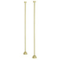 Thumbnail for Kingston Brass CC487 Straight Bath Supply, Brushed Brass - BNGBath