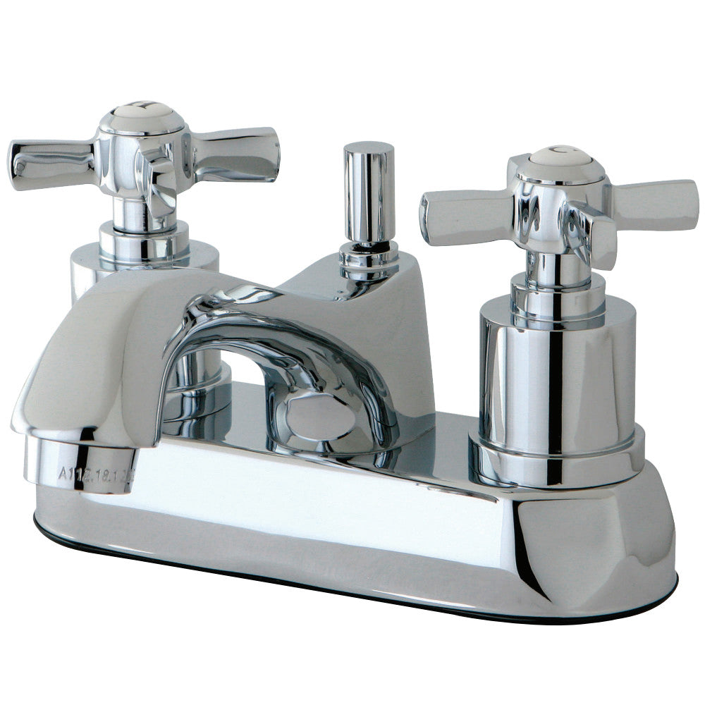 Kingston Brass KS4261ZX 4 in. Centerset Bathroom Faucet, Polished Chrome - BNGBath