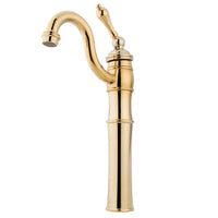 Thumbnail for Kingston Brass KB3422AL Vessel Sink Faucet, Polished Brass - BNGBath
