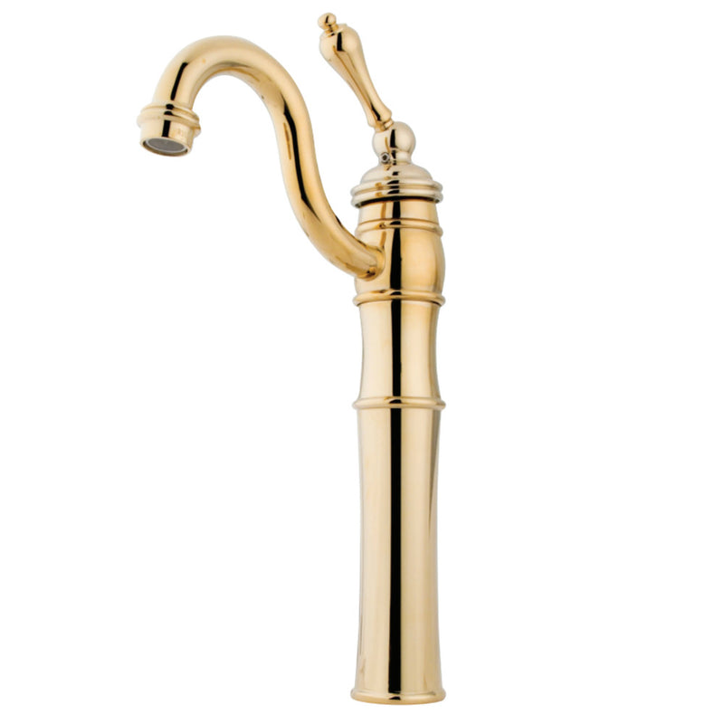 Kingston Brass KB3422AL Vessel Sink Faucet, Polished Brass - BNGBath