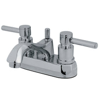 Thumbnail for Kingston Brass KS4261DL 4 in. Centerset Bathroom Faucet, Polished Chrome - BNGBath