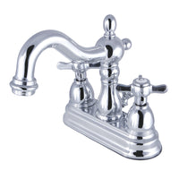 Thumbnail for Kingston Brass KB1601BEX 4 in. Centerset Bathroom Faucet, Polished Chrome - BNGBath