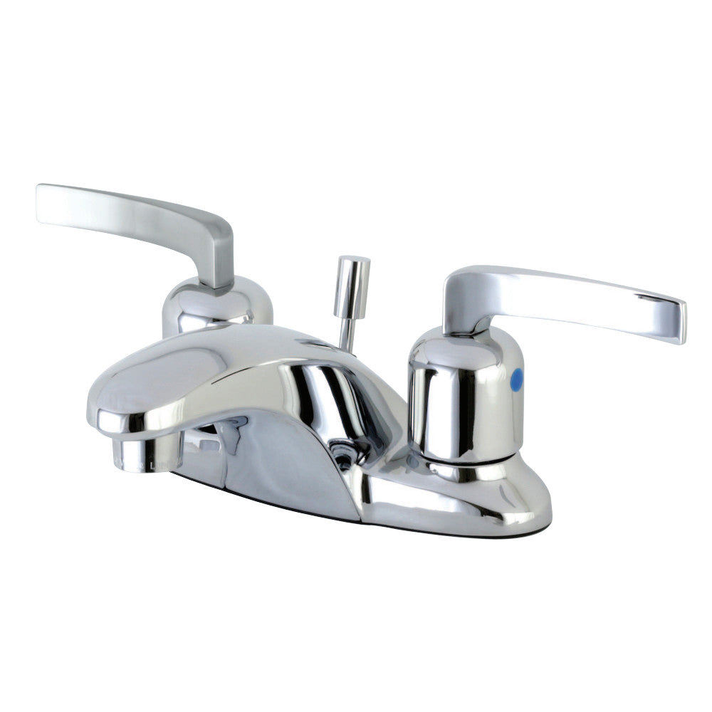 Kingston Brass FB8621EFL 4 in. Centerset Bathroom Faucet, Polished Chrome - BNGBath