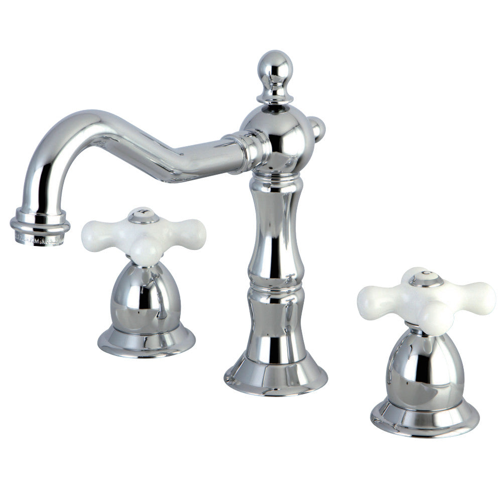 Kingston Brass KS1971PX 8 in. Widespread Bathroom Faucet, Polished Chrome - BNGBath