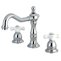 Thumbnail for Kingston Brass KS1971PX 8 in. Widespread Bathroom Faucet, Polished Chrome - BNGBath