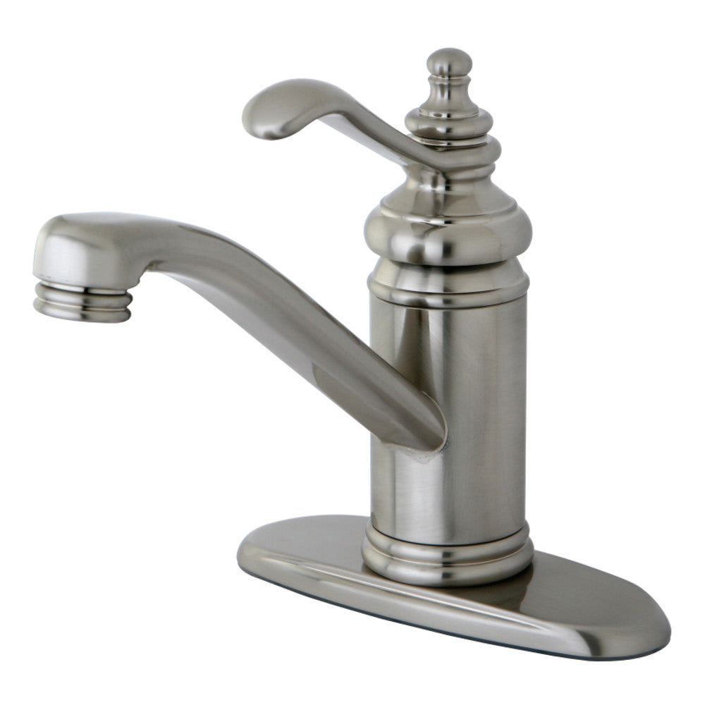 Kingston Brass KS3408TL Templeton 4" Single Handle Bathroom Faucet, Brushed Nickel - BNGBath