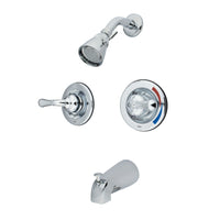 Thumbnail for Kingston Brass GKB671 Water Saving Magellan Tub & Shower Faucet with Pressure Balanced Valve, Polished Chrome - BNGBath