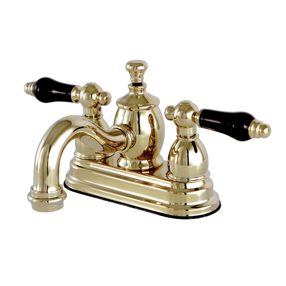 Kingston Brass KS7102PKL 4 in. Centerset Bathroom Faucet, Polished Brass - BNGBath