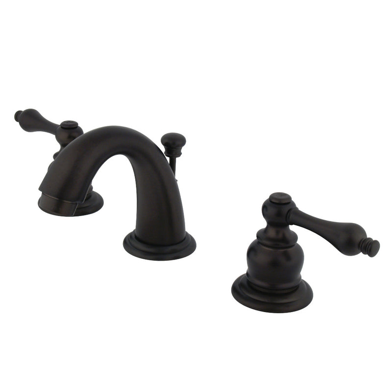 Kingston Brass GKB915AL English Country Widespread Bathroom Faucet, Oil Rubbed Bronze - BNGBath