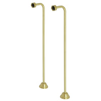 Thumbnail for Kingston Brass CC467 Single Offset Bath Supply, Brushed Brass - BNGBath