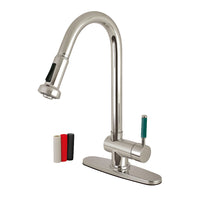 Thumbnail for Gourmetier Green Eden Pull-Down Kitchen Faucets - BNGBath