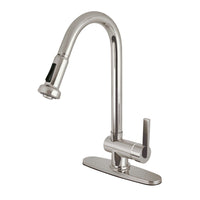 Thumbnail for Kingston Brass Continental Pull-Down Kitchen Faucets - BNGBath