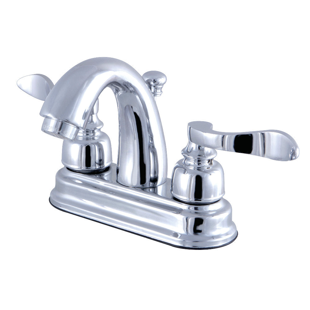 Kingston Brass FB5611NFL 4 in. Centerset Bathroom Faucet, Polished Chrome - BNGBath