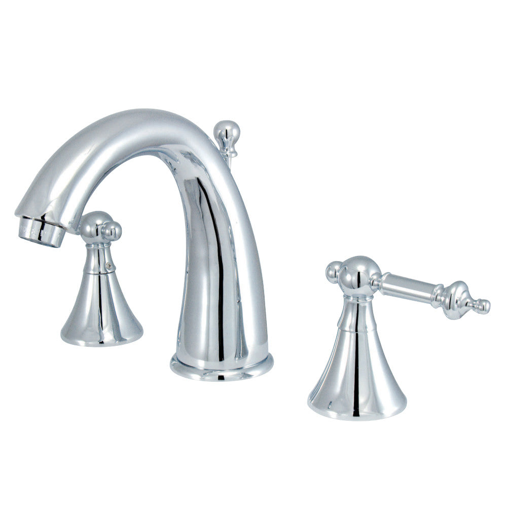 Kingston Brass KS2971TL 8 in. Widespread Bathroom Faucet, Polished Chrome - BNGBath