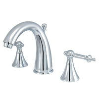 Thumbnail for Kingston Brass KS2971TL 8 in. Widespread Bathroom Faucet, Polished Chrome - BNGBath