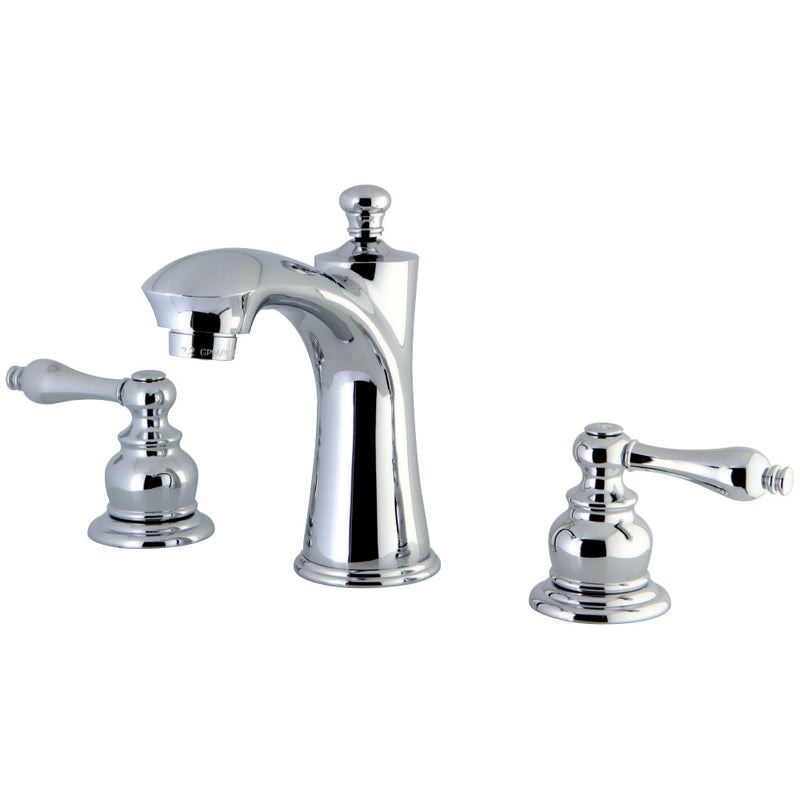 Kingston Brass KB7961AL 8 in. Widespread Bathroom Faucet, Polished Chrome - BNGBath