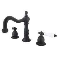 Thumbnail for Kingston Brass KS1975PL 8 in. Widespread Bathroom Faucet, Oil Rubbed Bronze - BNGBath