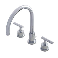 Thumbnail for Kingston Brass KS8921CML 8 in. Widespread Bathroom Faucet, Polished Chrome - BNGBath