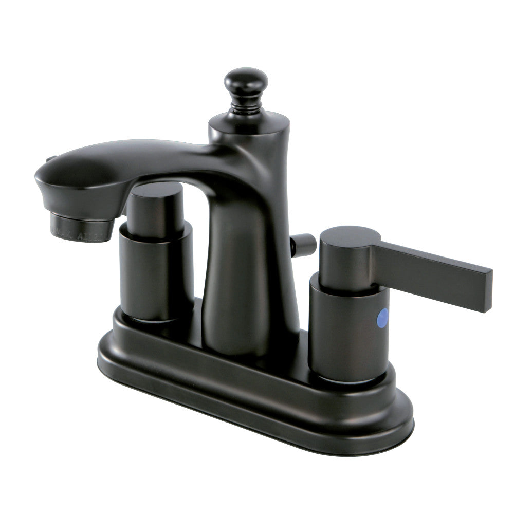 Kingston Brass FB7625NDL 4 in. Centerset Bathroom Faucet, Oil Rubbed Bronze - BNGBath
