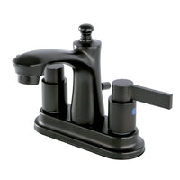 Thumbnail for Kingston Brass FB7625NDL 4 in. Centerset Bathroom Faucet, Oil Rubbed Bronze - BNGBath