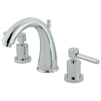 Thumbnail for Kingston Brass KS2961DL 8 in. Widespread Bathroom Faucet, Polished Chrome - BNGBath
