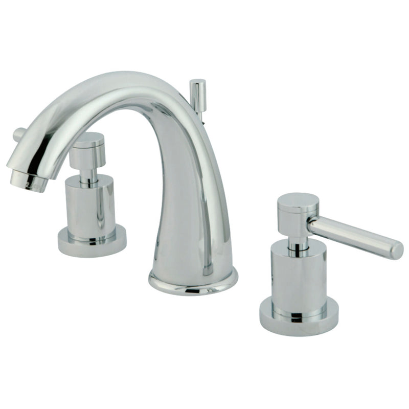 Kingston Brass KS2961DL 8 in. Widespread Bathroom Faucet, Polished Chrome - BNGBath