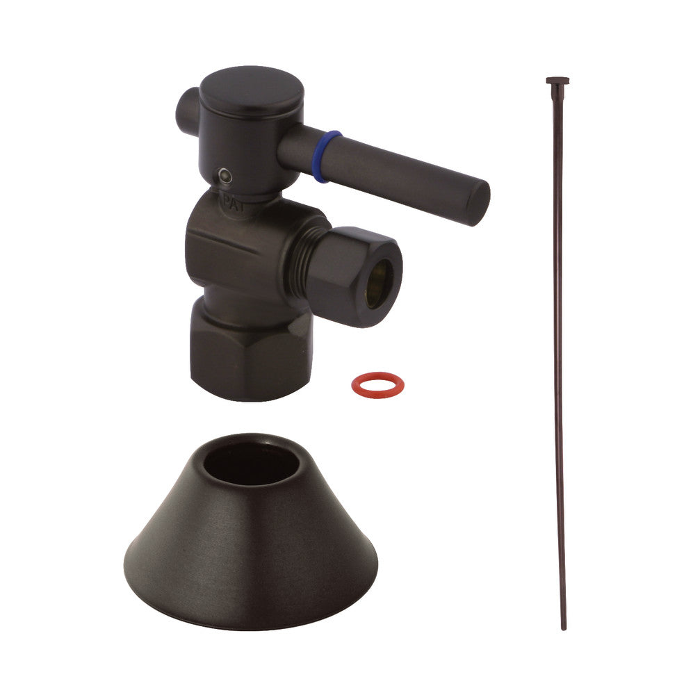 Kingston Brass CC43105DLTKF20 Modern Plumbing Toilet Trim Kit, Oil Rubbed Bronze - BNGBath