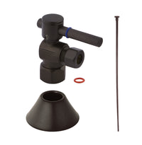 Thumbnail for Kingston Brass CC43105DLTKF20 Modern Plumbing Toilet Trim Kit, Oil Rubbed Bronze - BNGBath