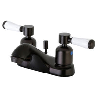Thumbnail for Kingston Brass FB5625DPL 4 in. Centerset Bathroom Faucet, Oil Rubbed Bronze - BNGBath