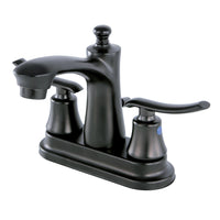 Thumbnail for Kingston Brass FB7625JL 4 in. Centerset Bathroom Faucet, Oil Rubbed Bronze - BNGBath