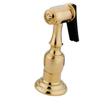 Thumbnail for Kingston Brass KBSPR2 Kitchen Faucet Side Sprayer, Polished Brass - BNGBath