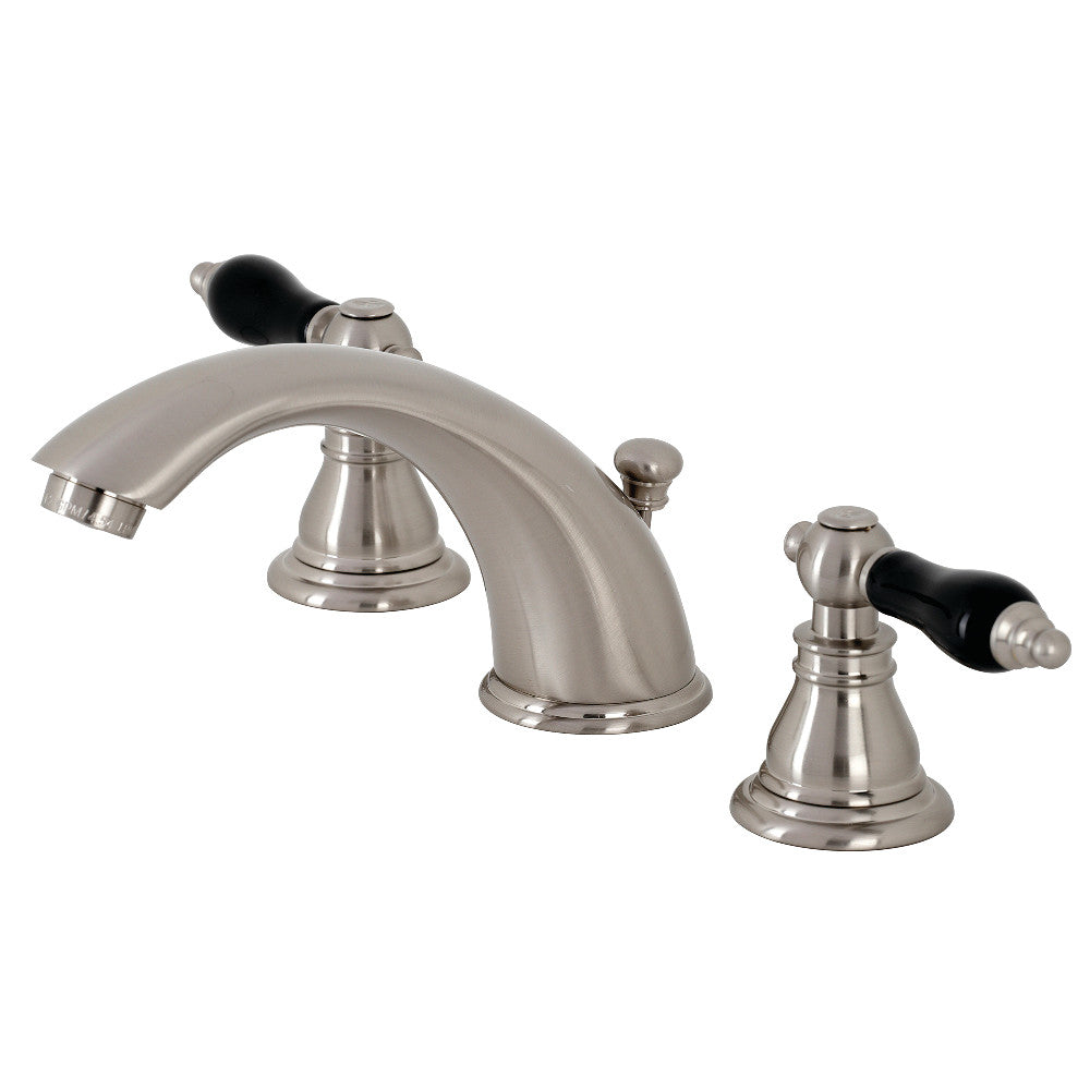 Kingston Brass KB968AKL Duchess Widespread Bathroom Faucet with Plastic Pop-Up, Brushed Nickel - BNGBath