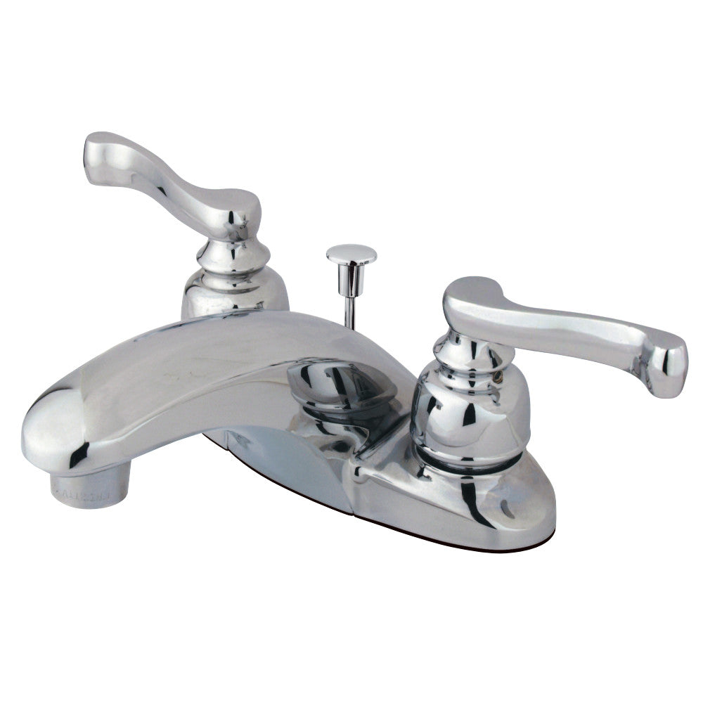 Kingston Brass KB8621FL 4 in. Centerset Bathroom Faucet, Polished Chrome - BNGBath