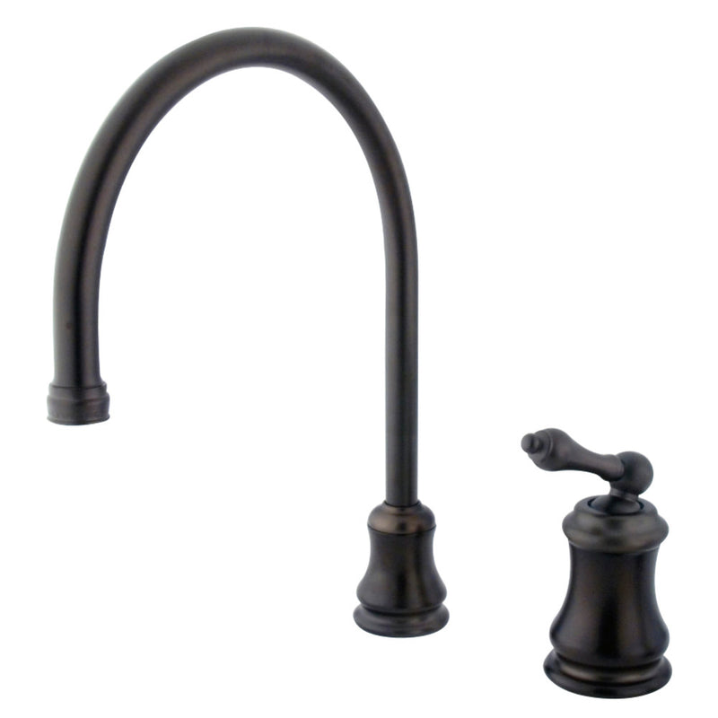 Kingston Brass KS3815ALLS Single-Handle Kitchen Faucet, Oil Rubbed Bronze - BNGBath