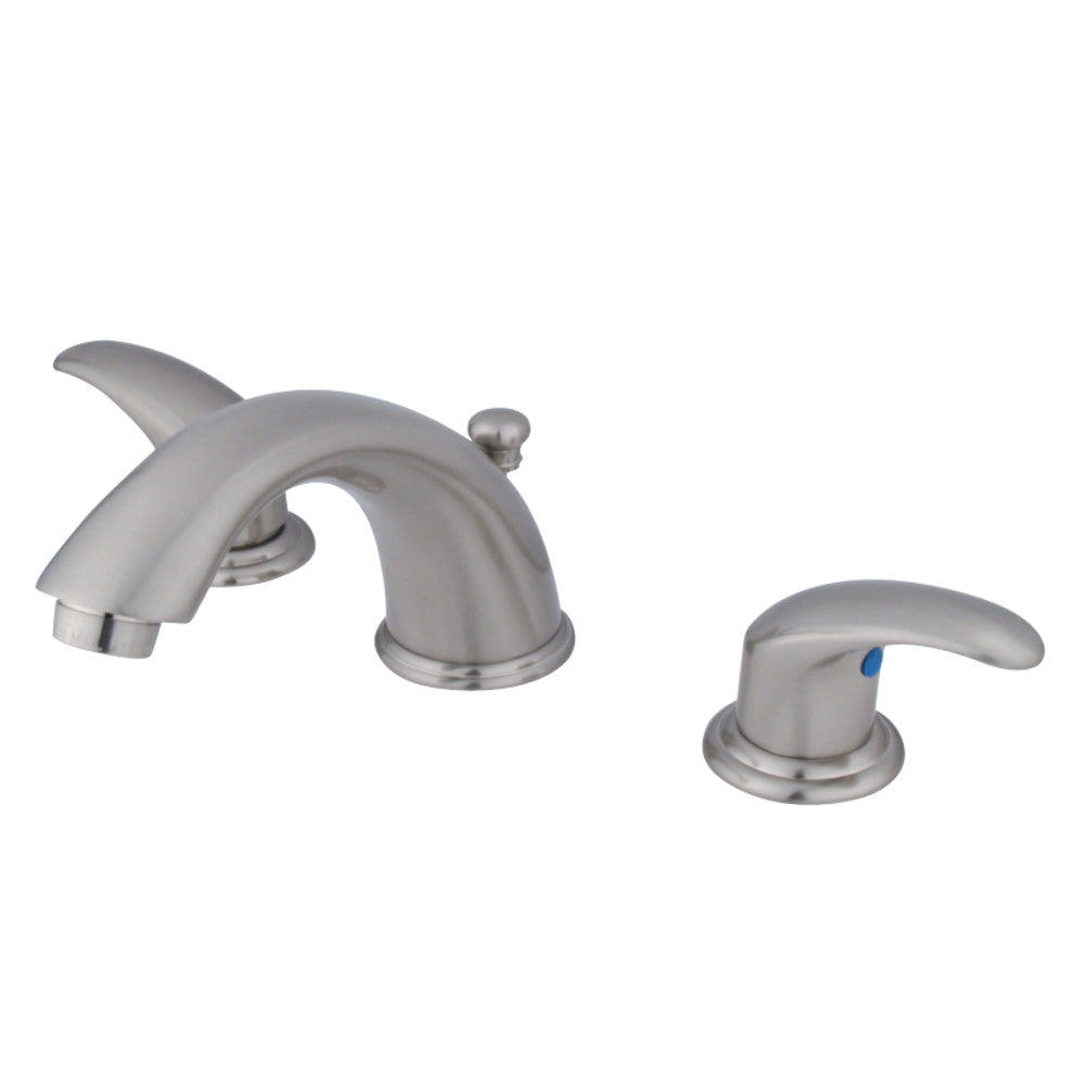 Kingston Brass KB6968LL 8 in. Widespread Bathroom Faucet, Brushed Nickel - BNGBath