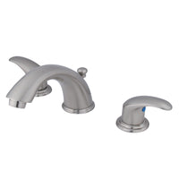 Thumbnail for Kingston Brass KB6968LL 8 in. Widespread Bathroom Faucet, Brushed Nickel - BNGBath