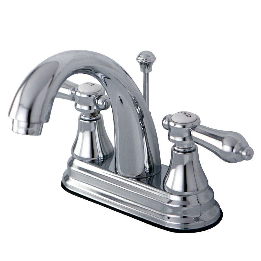 Kingston Brass KS7611BAL 4 in. Centerset Bathroom Faucet, Polished Chrome - BNGBath