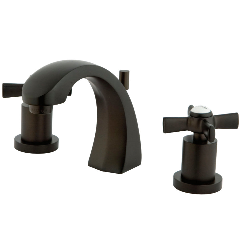 Kingston Brass KS4985ZX 8 in. Widespread Bathroom Faucet, Oil Rubbed Bronze - BNGBath