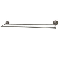 Thumbnail for Kingston Brass BAH821330SN Concord 30-Inch Double Towel Bar, Brushed Nickel - BNGBath